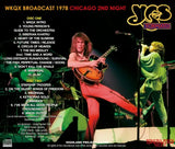 YES - WKQX BROADCAST 1978 CHICAGO 2ND NIGHT (2CDR)