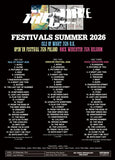 THE CURE - FESTIVALS SUMMER 2026 (3BDR)