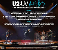 U2 / THE 24TH NIGHT AT SPHERE 2023  : MULTIPLE IEM MATRIX MASTER EDITION (2CD)