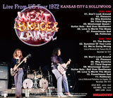 WEST, BRUCE & LAING - LIVE FROM US TOUR 1972: Kansas City & Hollywood