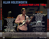 ALLAN HOLDSWORTH - ATAVACHRON LIVE 1986 (1CDR+1DVDR)
