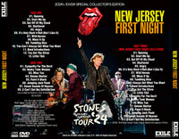 THE ROLLING STONES - NEW JERSEY FIRST NIGHT : HACKNEY DIAMONDS TOUR 2024 (2CDR+1DVDR)