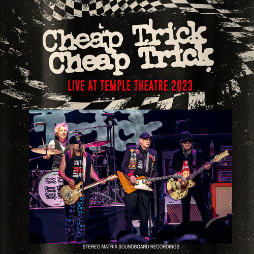 CHEAP TRICK - LIVE AT TEMPLE THEATRE 2023 (2CDR)
