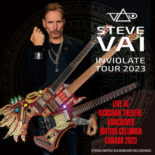 STEVE VAI - INVIOLATE TOUR 2023 (2CDR)