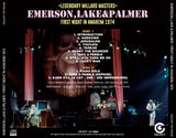 EMERSON, LAKE & PALMER  - FIRST NIGHT IN ANAHEIM 1974