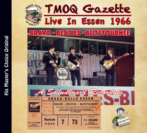 THE BEATLES / LIVE IN ESSEN 1966 BRAVO-BEATLES-BLITZTOURNEE (2CD HMC-JEWEL CASE)