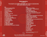 THE BEATLES - HOT AS SUN = GET BACK SESSIONS = (NEW STEREO REMASTER EDITION)