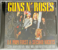 GUNS N’ ROSES / LA 1989 FIRST & SECOND NIGHTS: 35TH ANNIVERSARY MILLARD MASTERS EDITION (2CDR)