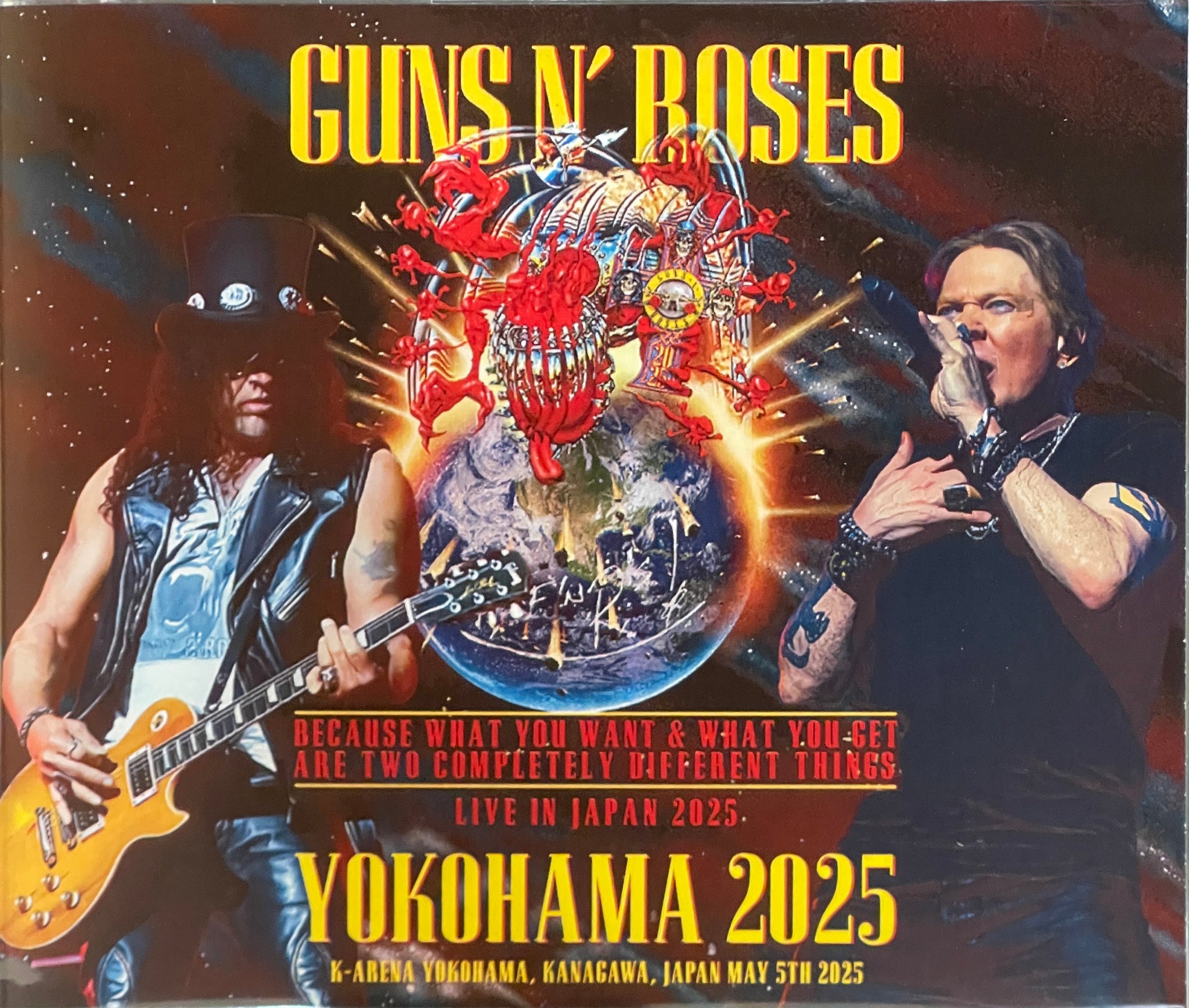 ◇ GUNS N'' ROSES / グラストンべリー 2023 (2CD) 洋楽