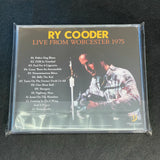 RY COODER - LIVE FROM WORCESTER 1975 (1CDR)