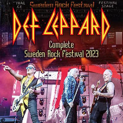 DEF LEPPARD - COMPLETE SWEDEN ROCK FESTIVAL 2023 (2CDR)