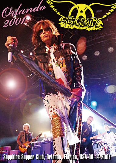 AEROSMITH - ORLANDO 2001 (1DVDR)