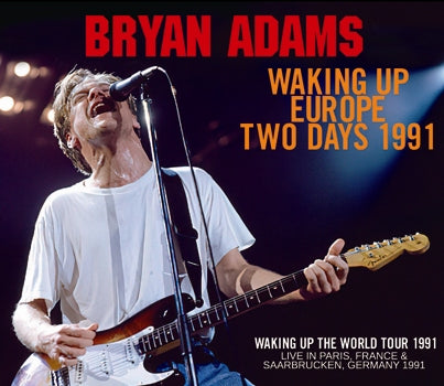 BRYAN ADAMS - WAKING UP EUROPE TWO DAYS 1991 (4CDR)