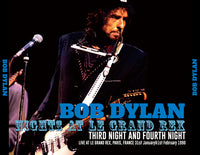 BOB DYLAN - NIGHTS AT LE GRAND REX - THIRD NIGHT AND FOURTH NIGHT (4CDR)