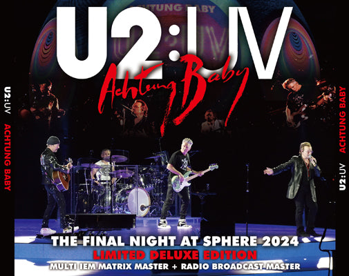 U 2  - THE FINAL NIGHT AT SPHERE 2024: LIMITED EDITION (4CD)