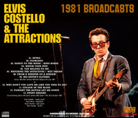 ELVIS COSTELLO AND THE ATTRACTIONS - 1981 BROADCASTS (1CDR)