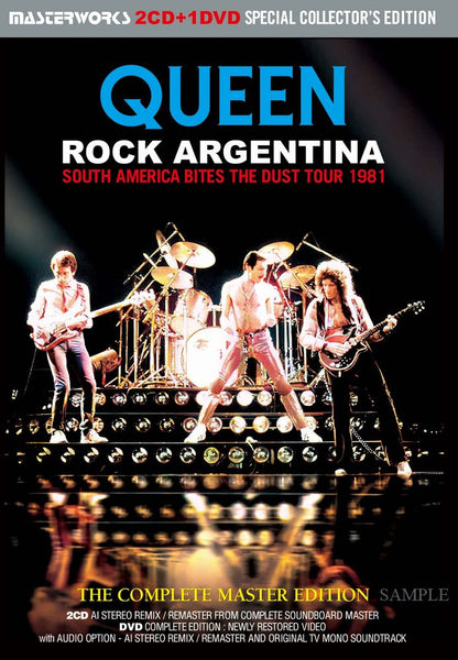 QUEEN - ROCK ARGENTINA SOUTH AMERICA BITES THE DUST TOUR 1981