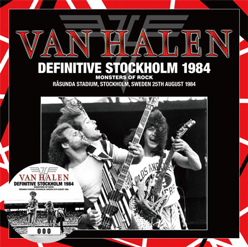 VAN HALEN - DEFINITIVE STOCKHOLM 1984