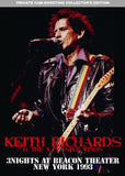 KEITH RICHARDS - 3 NIGHTS AT BEACON THEATER (3DVDR)