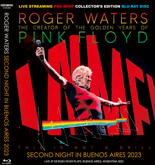 ROGER WATERS - THIS IS NOT A DRILL TOUR: SECOND NIGHT IN BUENOS AIRES 2023 (1BDR)