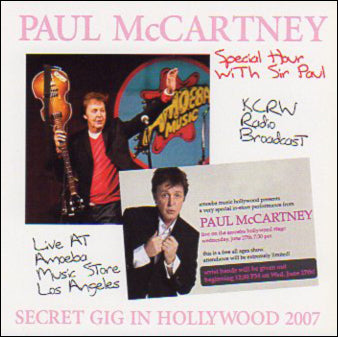 PAUL McCARTNEY - Special Hour with sir Paul