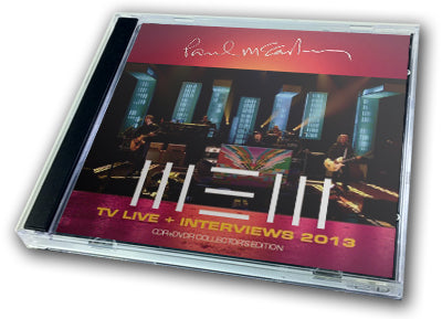 PAUL McCARTNEY - NEW TV LIVE + INTERVIEWS 2013