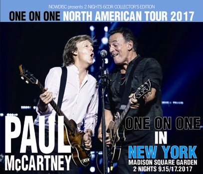 PAUL McCARTNEY - ONE ON ONE NORTH AMERICA TOUR 2017: MSG TWO NIGHTS