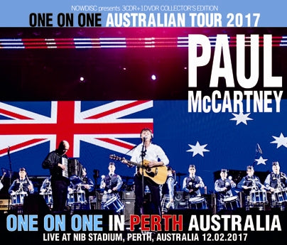 PAUL McCARTNEY - ONE ON ONE IN PERTH: ONE ON ONE AUSTRALIAN TOUR 2017