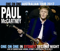 PAUL McCARTNEY - ONE ON ONE IN SYDNEY second night: ONE ON ONE AUSTRALIAN TOUR 2017