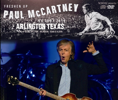 PAUL McCARTNEY - FRESHEN UP US TOUR 2019: ARLINGTON TEXAS (3CDR+1DVDR)