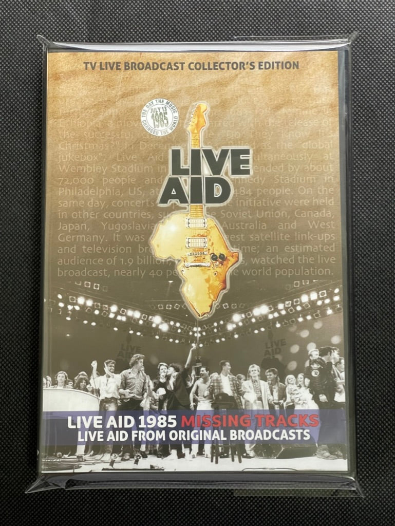 VARIOUS ARTISTS - LIVE AID 1985: MISSING TRACKS (3DVDR