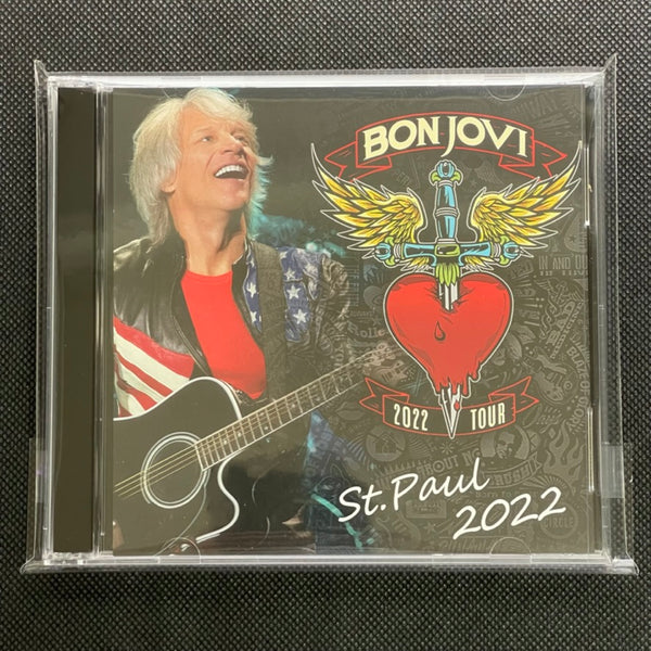 BON JOVI - ST. PAUL 2022 (2CDR)