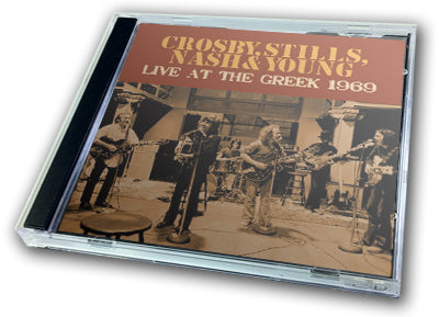 CROSBY, STILLS, NASH & YOUNG - LIVE AT THE GREEK 1969 (1CDR)