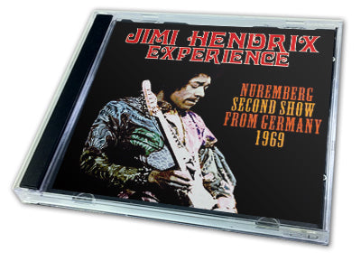 JIMI HENDRIX - NUREMBERG SECOND SHOW FROM GERMANY 1969