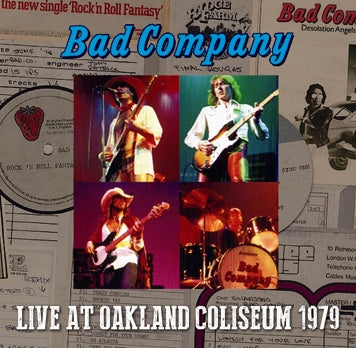 BAD COMPANY - LIVE AT OAKLAND COLISEUM 1979 (2CDR)