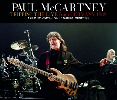 PAUL McCARTNEY - TRIPPING THE LIVE FROM GERMANY 1989 (4CDR)