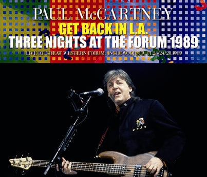 PAUL McCARTNEY - GET BACK IN L.A.: THREE NIGHTS AT THE FORUM 1989 (6CDR)