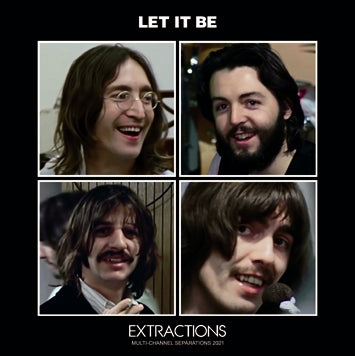 THE BEATLES - LET IT BE: EXTRACTIONS (MULTI-CHANNEL SEPARATIONS 2021) (1CDR)