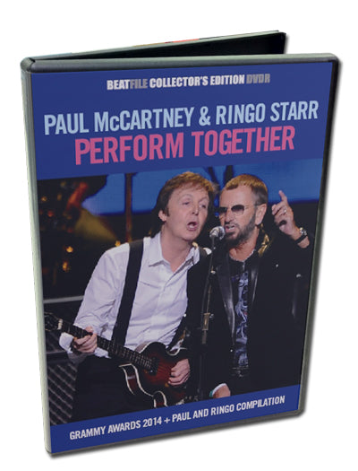 PAUL McCARTNEY & RINGO STARR - PERFORM TOGETHER