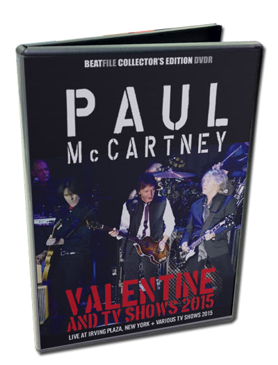 PAUL McCARTNEY - VALENTINE AND TV SHOW 2015