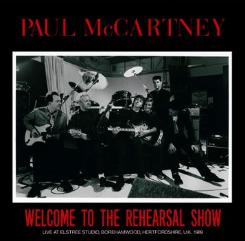 PAUL McCARTNEY - WELCOME TO REHEARSAL SHOW