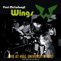 PAUL McCARTNEY & WINGS - LIVE AT HULL UNIVERSITY 1972 (1CDR)