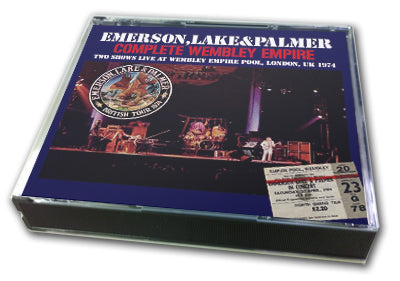 EMERSON, LAKE & PALMER - COMPLETE WEMBLEY EMPIRE (4CDR)