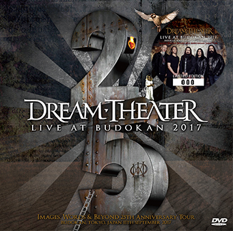 DREAM THEATER - LIVE AT BUDOKAN 2017 DVD