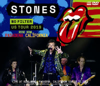 THE ROLLING STONES/NO FILTER US TOUR 2019 - ROSE BOWL, PASADENA, CALIFORNIA (2CDR+1DVDR)