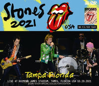 THE ROLLING STONES - TAMPA FLORIDA : NO FILTER US TOUR 2021(2CDR+1DVDR)