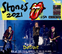 THE ROLLING STONES - DETROIT - NO FILTER US TOUR 2021(2CDR+1DVDR)