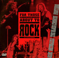 AC/DC, METALLICA, THE BLACK CROWES, PANTERA - FOR THOSE ABOUT TO ROCK : MONSTERS IN MOSCOW(1DVDR)