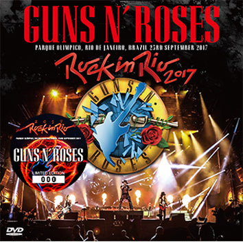 GUNS N' ROSES - ROCK IN RIO 2017 DVD