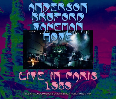ANDERSON, BRUFORD, WAKEMAN, HOWE - LIVE IN PARIS 1989(3CDR)